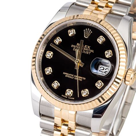 rolex 116233 diamond black|rolex 116233 diamond.